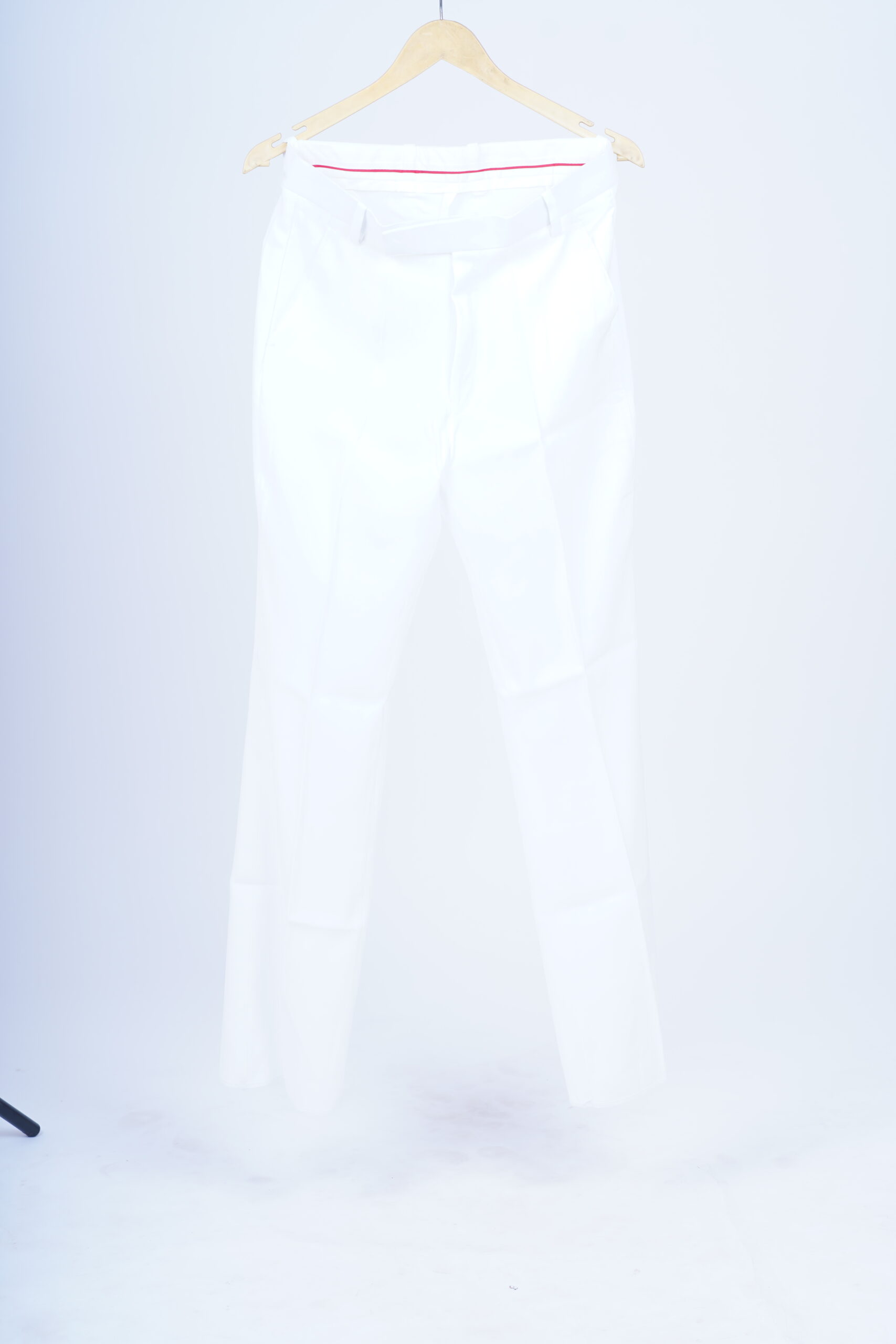 Men’s Classic Slim Fit White Formal Trousers