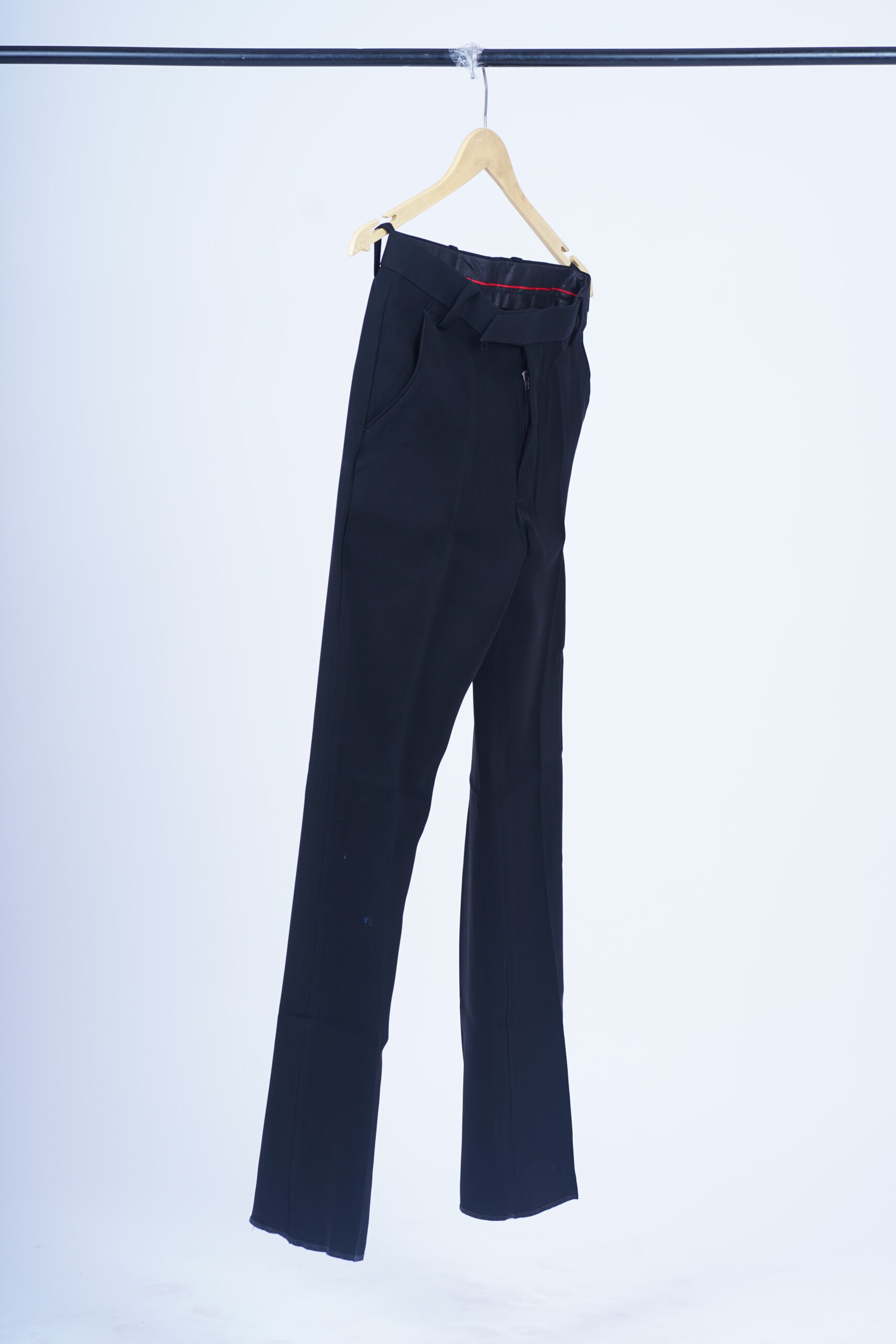 Men’s Formal Slim Fit Black Trousers - Image 2