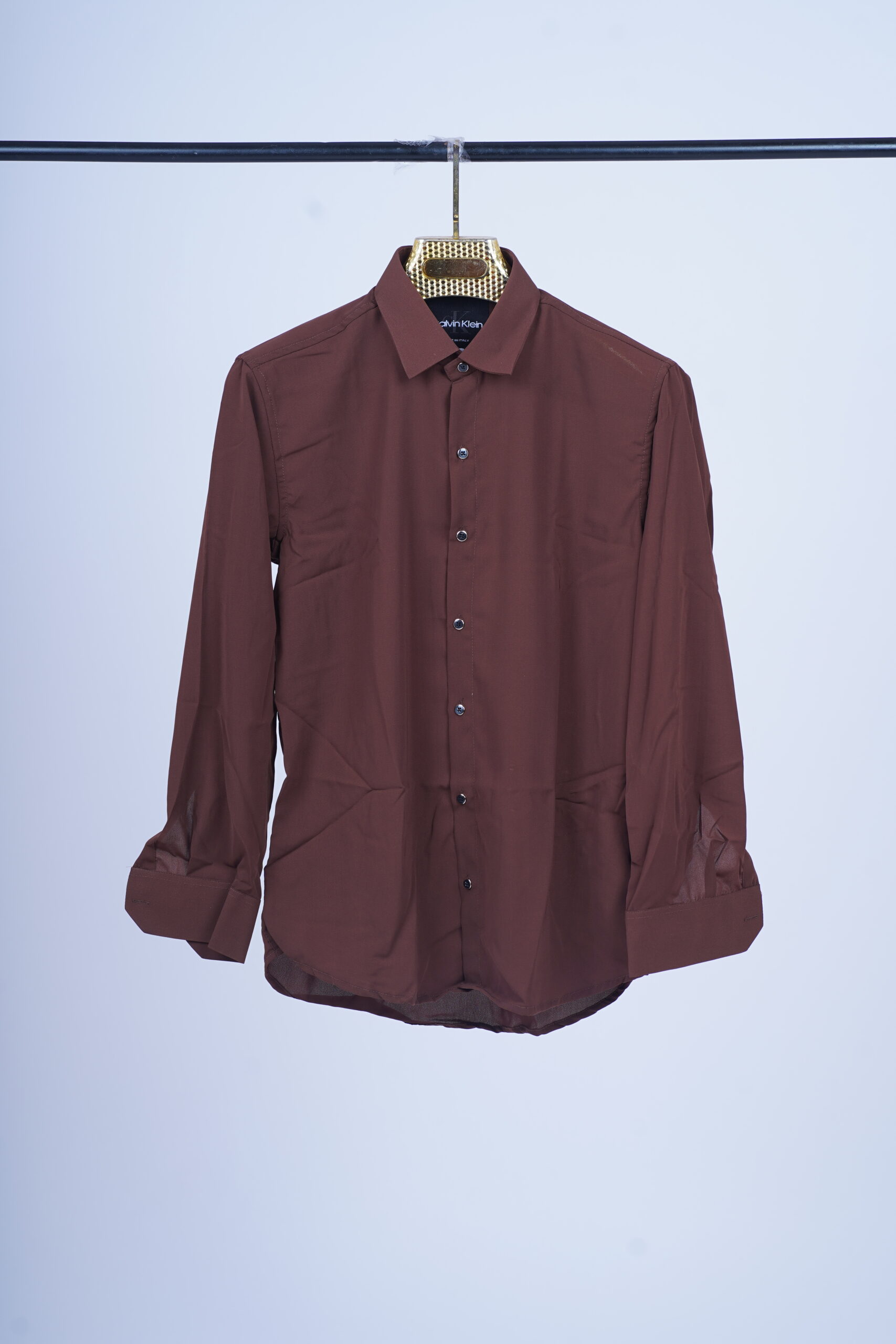 Men’s Classic Slim Fit Maroon Shirt